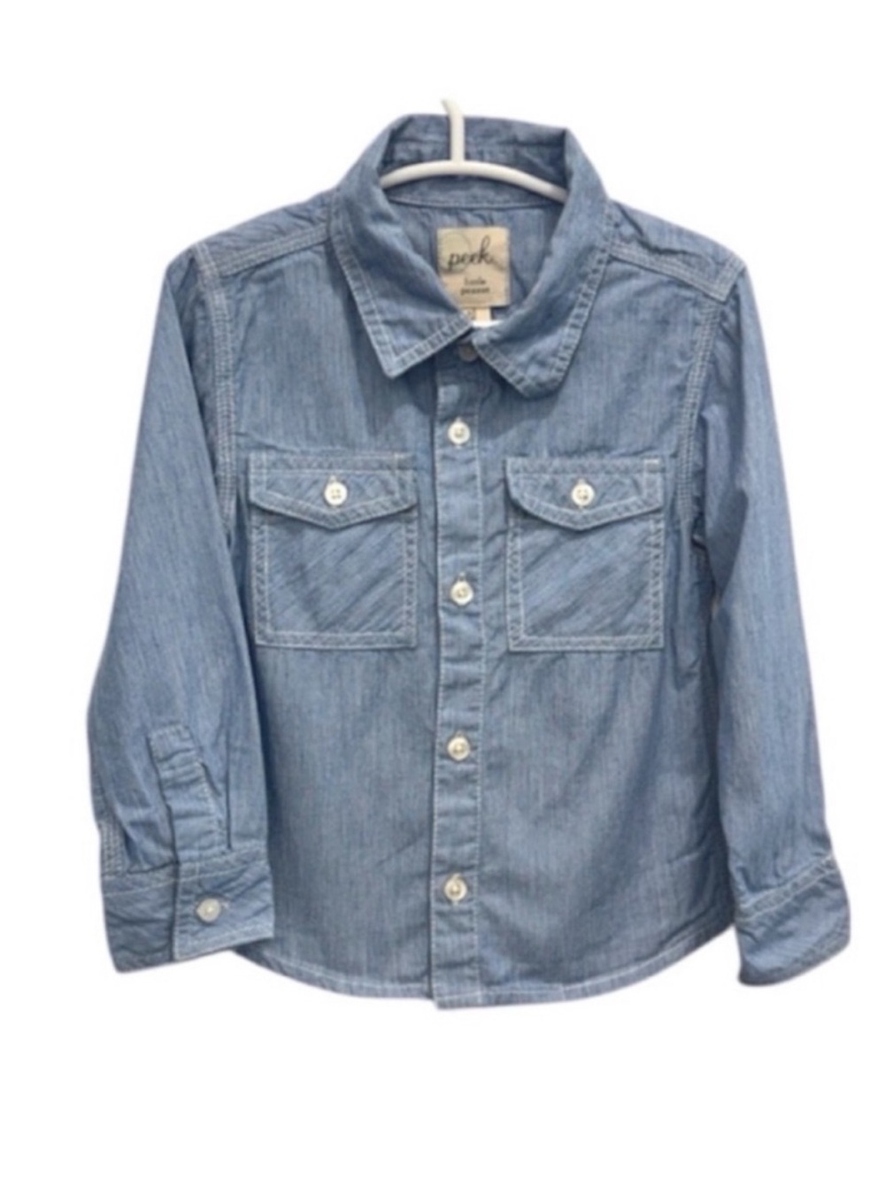 Peek Button Down Dress Shirt